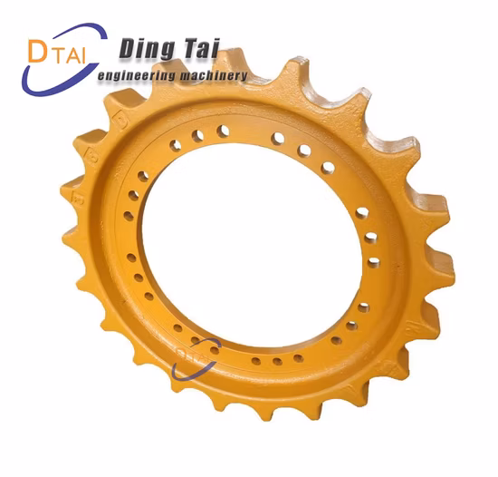 Roda dentada de escavadeira personalizada de fábrica profissional PC60 PC75 PC100 PC120 PC200 6y4898